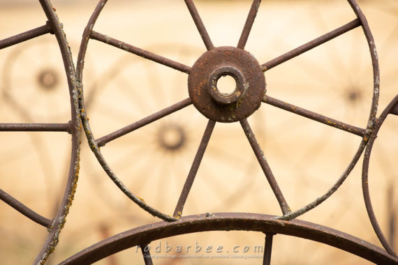 Wheelfence at Dahmen Barn in Uniontown, WA