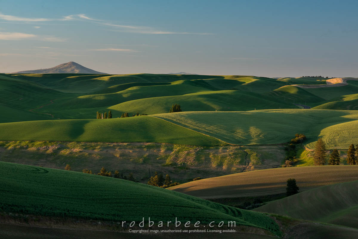 Sunset near Colfax, WA