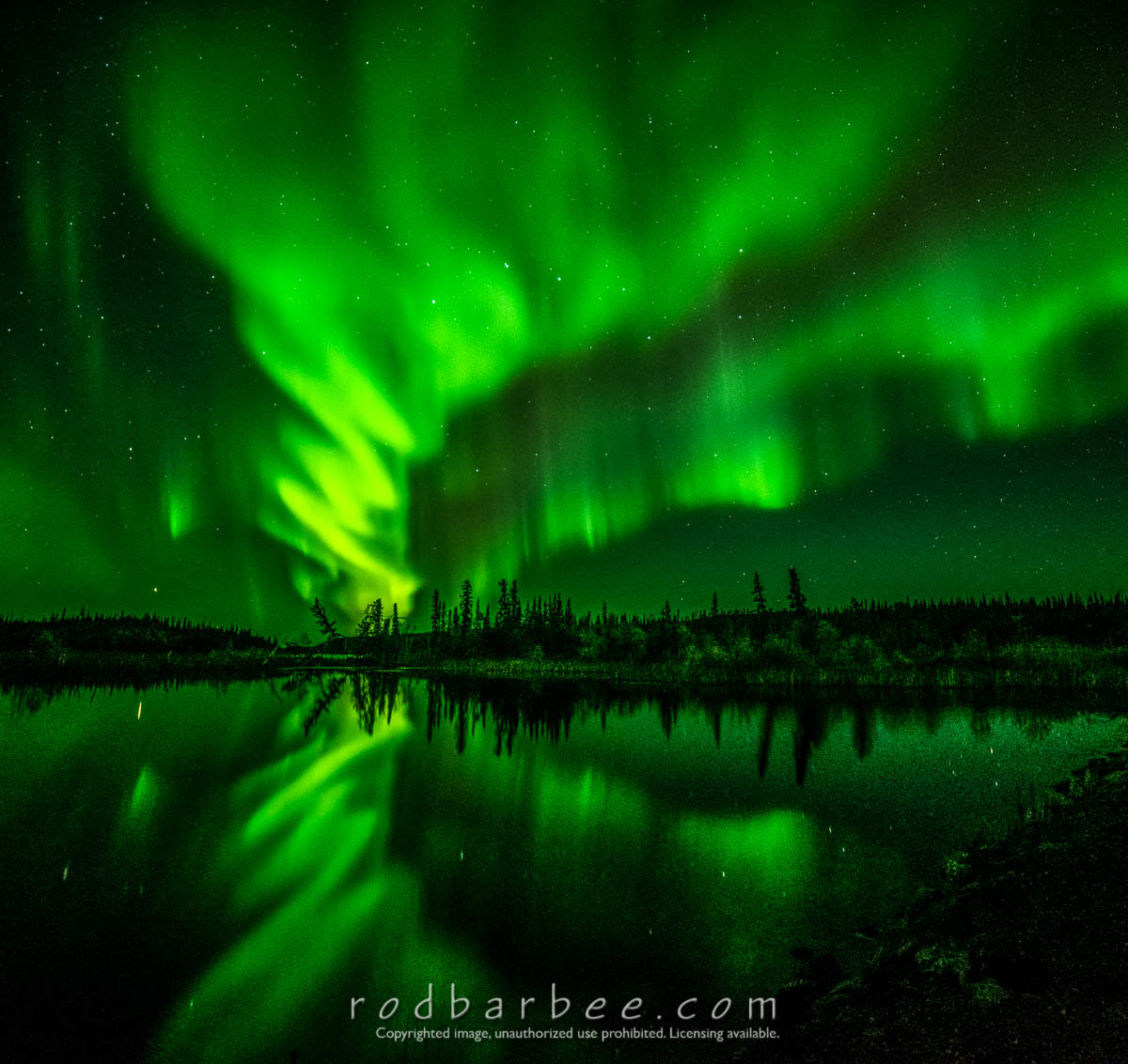 Aurora near Yellowknife